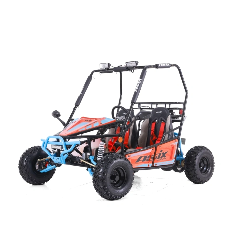 Dwuosobowe buggy spalinowe ASIX 125cc - pomarańczowy