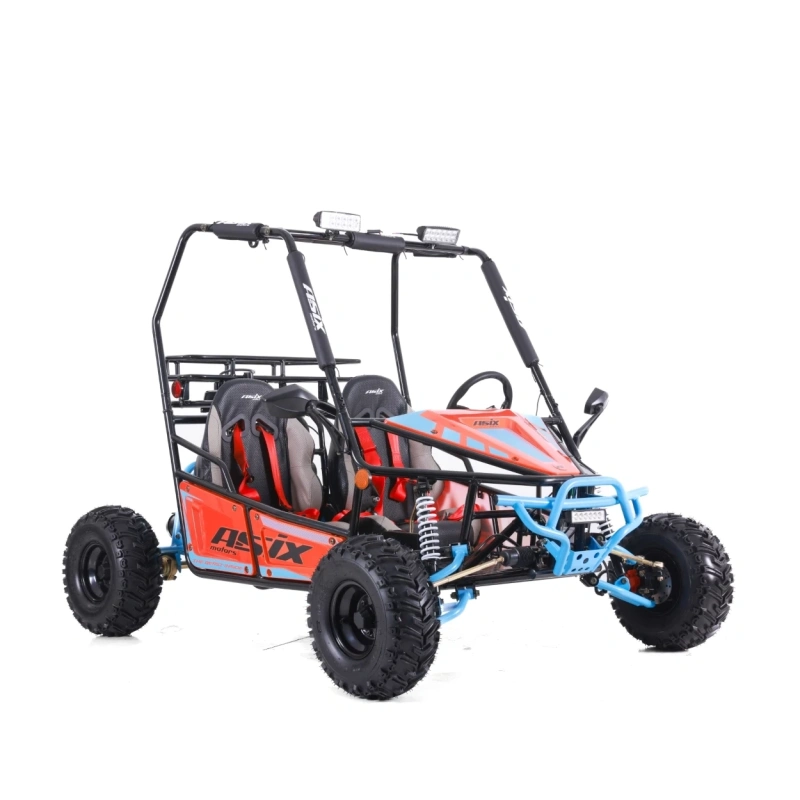 Dwuosobowe buggy spalinowe ASIX 125cc - pomarańczowy