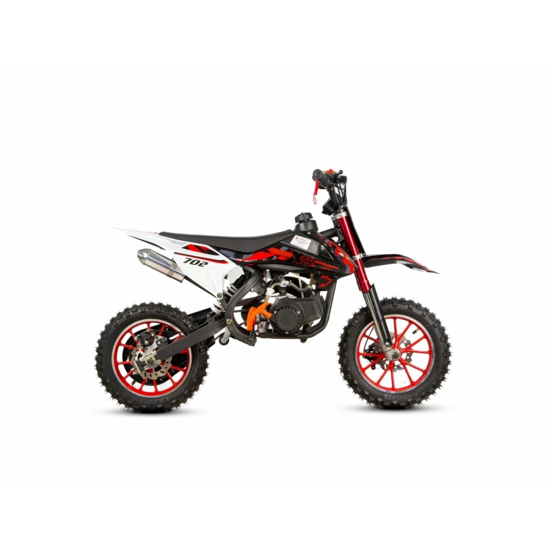 Mini cross spalinowy XTR 702 50cc - czerwony