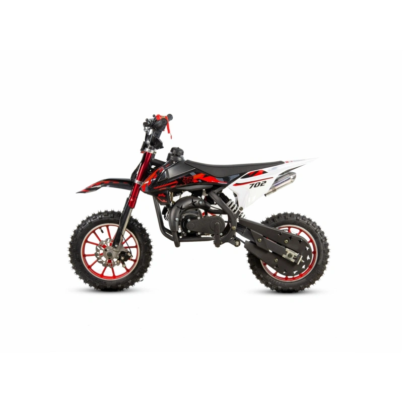 Mini cross spalinowy XTR 702 50cc - czerwony