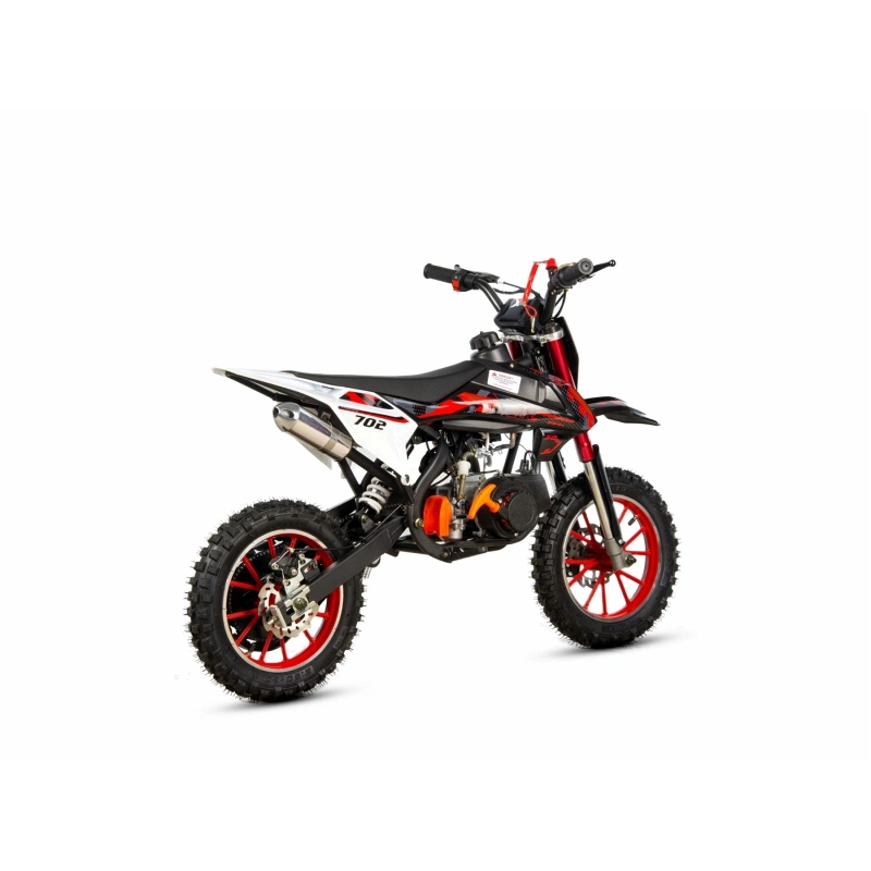 Mini cross spalinowy XTR 702 50cc - czerwony