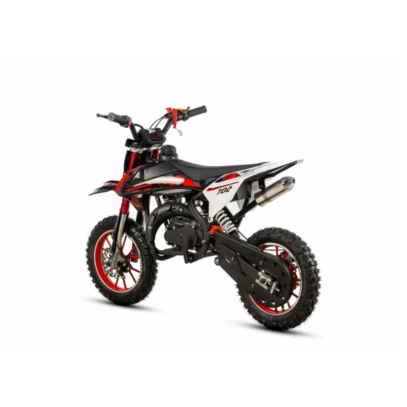 Mini cross spalinowy XTR 702 50cc - czerwony