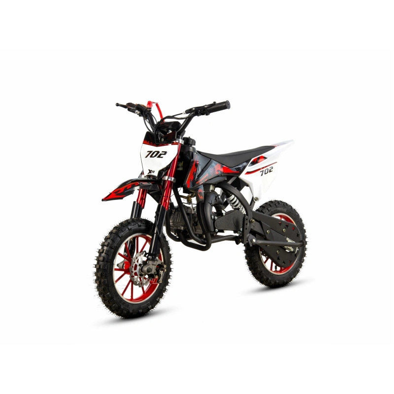 Mini cross spalinowy XTR 702 50cc - czerwony