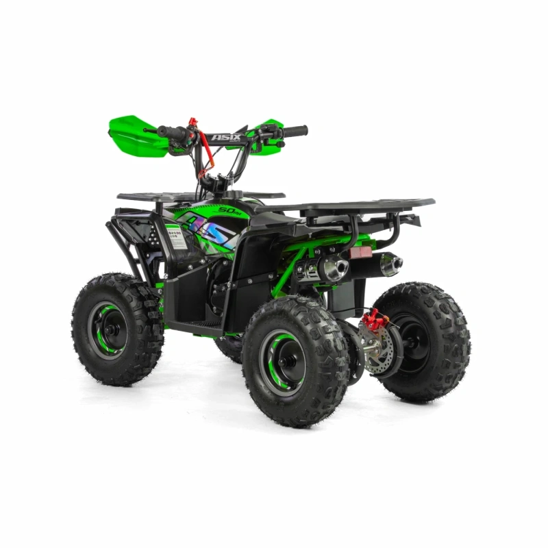 Mini quad spalinowy ASIX M10 - e-start - 49cc - zielony