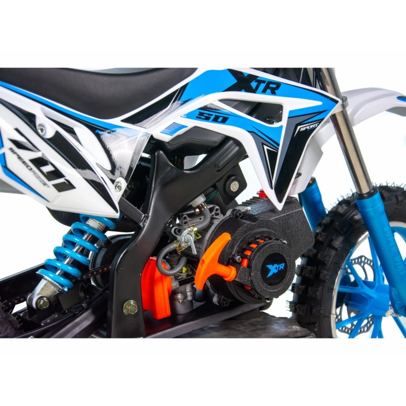 Mini cross spalinowy XTR 701 50cc - czerwony