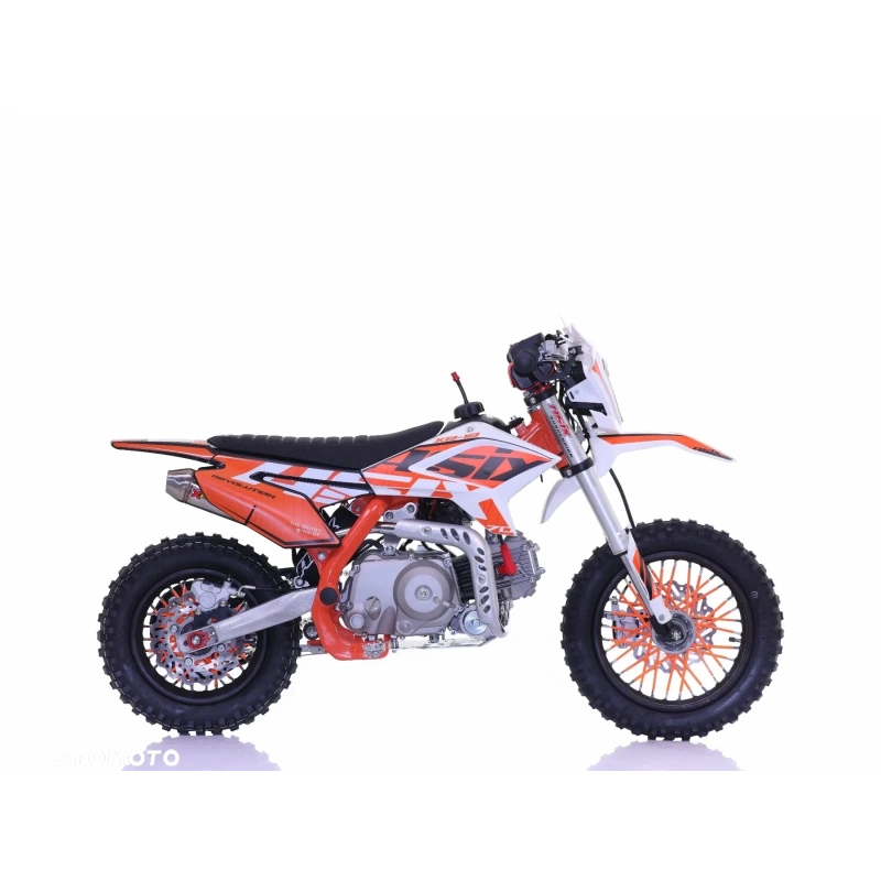 Mini cross spalinowy Asix XB18 70cc - pomarańczowy