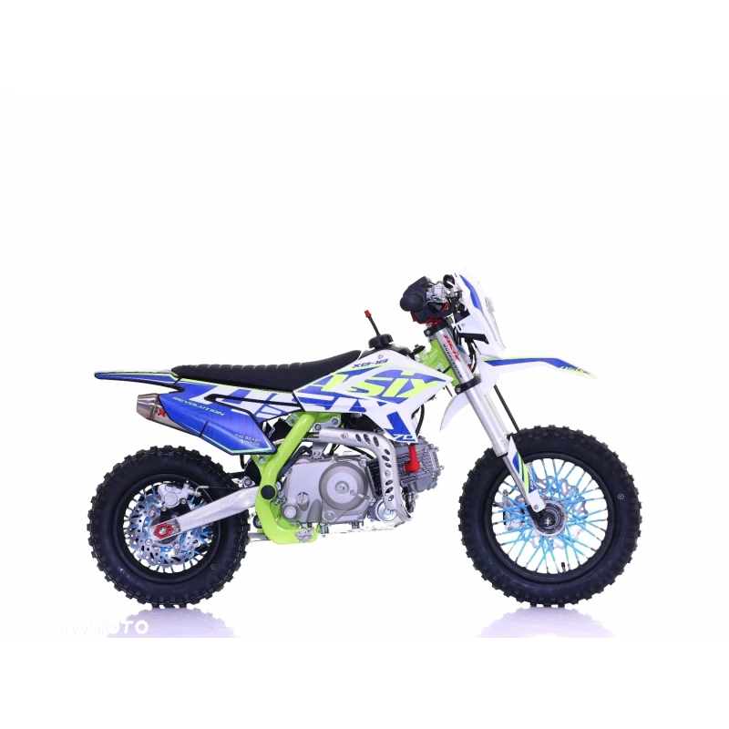 Mini cross spalinowy Asix XB18 70cc - niebieski