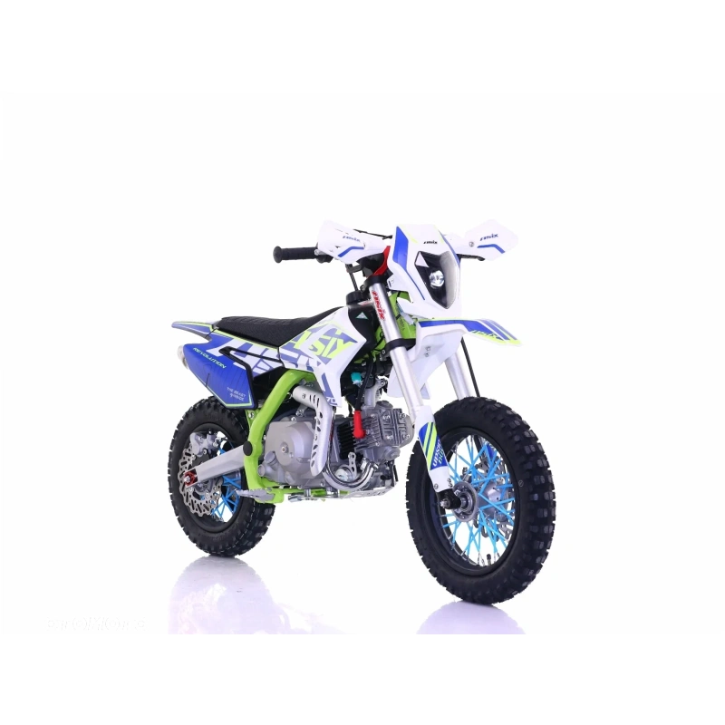 Mini cross spalinowy Asix XB18 70cc - niebieski