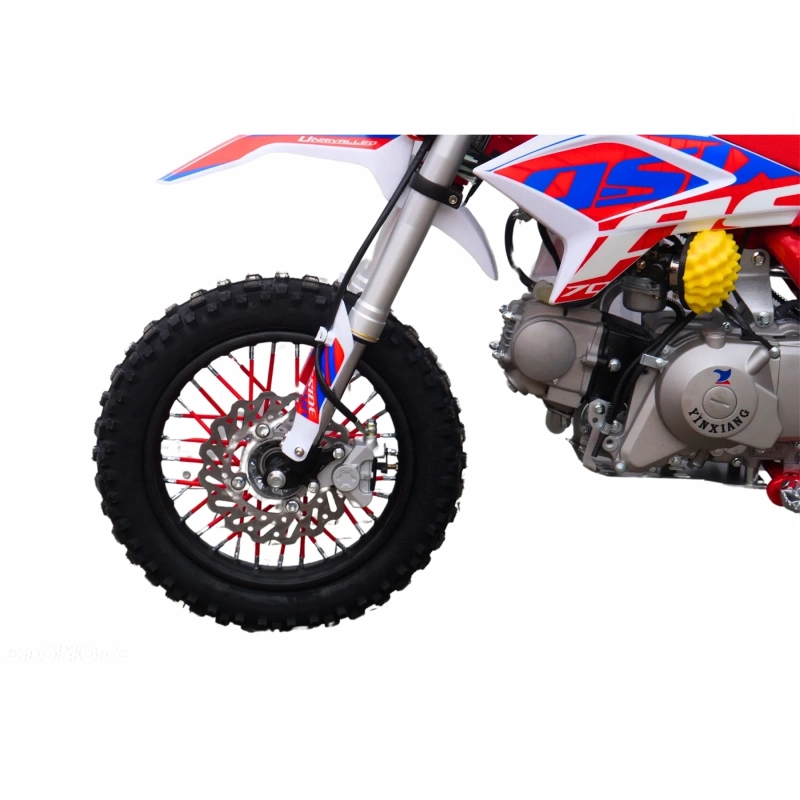 Mini cross spalinowy Asix XB18 70cc - niebieski