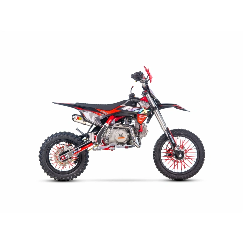 Mini cross spalinowy Asix XB27  - 90cc - 110cc - 125cc - czerwony