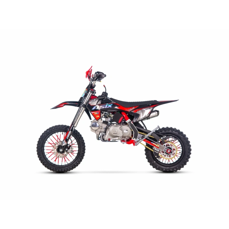 Mini cross spalinowy Asix XB27  - 90cc - 110cc - 125cc - czerwony