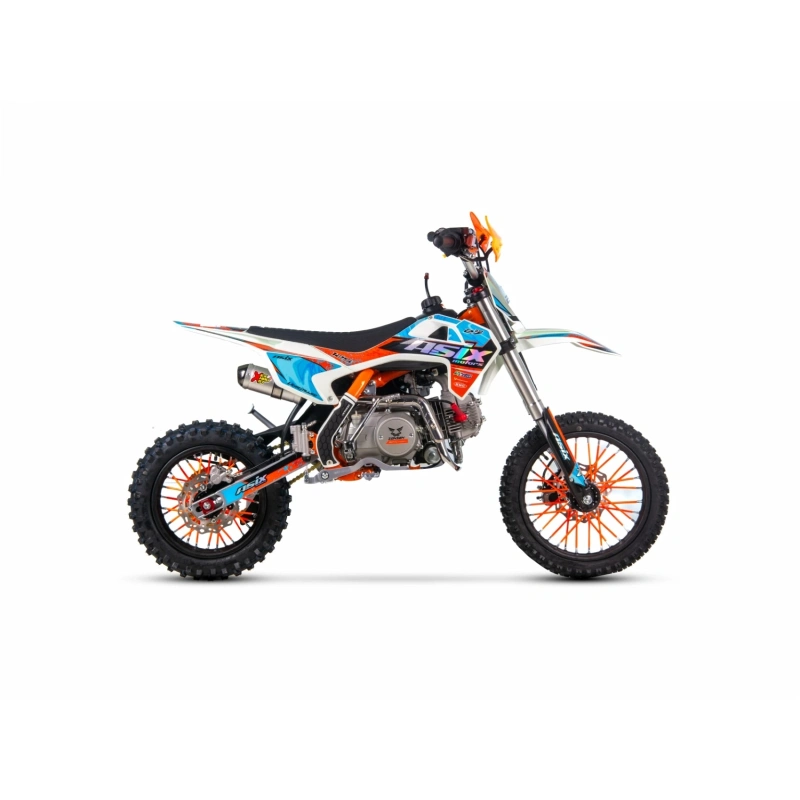 Mini cross spalinowy Asix XB27  - 90cc - 110cc - 125cc - pomarańczowy