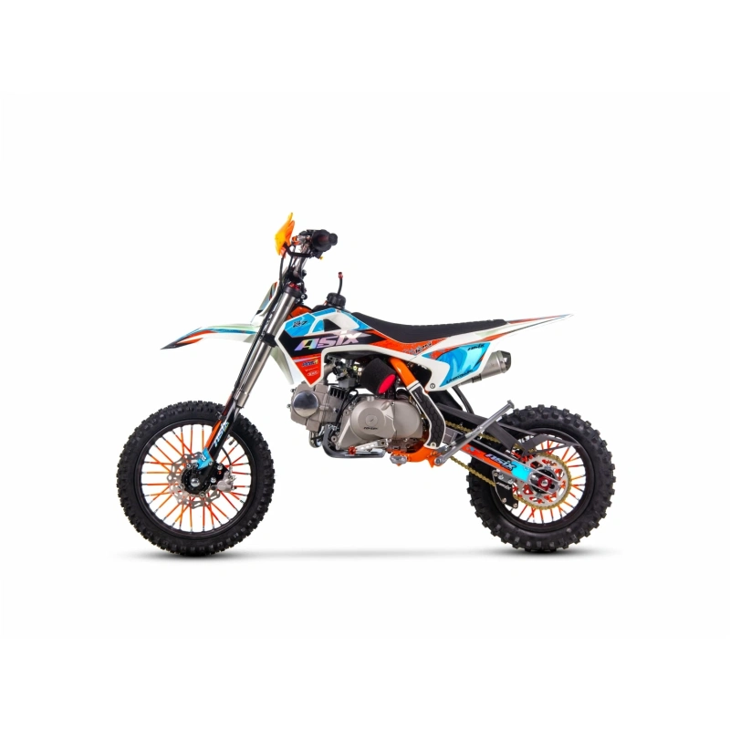 Mini cross spalinowy Asix XB27  - 90cc - 110cc - 125cc - pomarańczowy